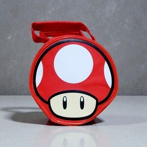 Nintendo DS Super Mario Red Big Mushroom Lunch Bag.